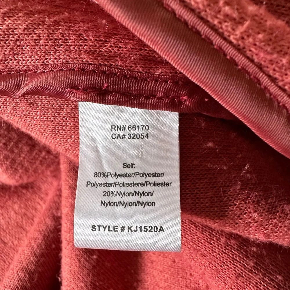 Greylin Buttoned Soft Red Jacket size Small - Picture 6 of 7